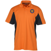 View Image 1 of 3 of Stain Release Colour Block Performance Polo - Men's