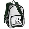 View Image 1 of 2 of Clear Backpack - Closeout