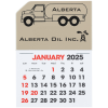 View Image 1 of 2 of Stick Up Calendar - Propane Truck