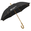 View Image 1 of 3 of Bamboo Handle Umbrella - 48" Arc