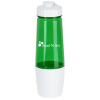 View Image 1 of 4 of PolySure Sip and Pour Water Bottle with Flip Lid - 28 oz.