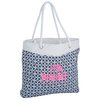 View Image 1 of 1 of Rope Tote - Sailing Compass