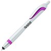 View Image 1 of 3 of Del Rey Stylus Pen - Silver