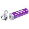 View Image 1 of 5 of Tube Rechargeable Power Bank - 24 hr