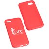 View Image 1 of 4 of Silicone iPhone Case - 5/5S – Translucent