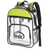View Image 1 of 4 of See-Through Colour Block Backpack