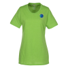 View Image 1 of 3 of Sarek Lightweight Blend Tee - Ladies' - Embroidered