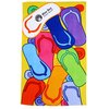 View Image 1 of 2 of Themed Beach Towel - Sandals