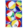 View Image 1 of 2 of Themed Beach Towel - Beach Balls