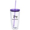 View Image 1 of 2 of Bring It Tumbler with Straw - 24 oz. - Closeout