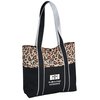 View Image 1 of 2 of West Hampton Tote - Leopard