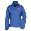 View Image 1 of 3 of Stratford 1/4-Zip Bonded Fleece Pullover- Ladies' - Closeout