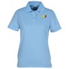 View Image 1 of 3 of Page & Tuttle Cool Swing Pinstripe Polo - Ladies'