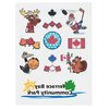 View Image 1 of 2 of Temporary Tattoo Mini Sheet - Canadian Fun