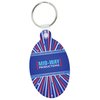 View Image 1 of 2 of Oval Soft Keychain - Full Colour
