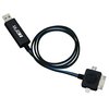 View Image 1 of 4 of Zip LED USB Charging Cable - 24 hr