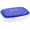 View Image 1 of 3 of Square Meal Lunch Container with Cutlery