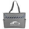 View Image 1 of 2 of Dapper Zippered Business Tablet Tote-Closeout