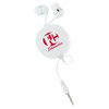 View Image 1 of 2 of Ear Buds with Retractable Cord - Closeout