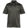 View Image 1 of 4 of Coffee Charcoal Performance Polo - Men's