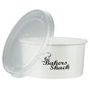 View Image 1 of 2 of Paper Food Container - 6 oz. - with Flat Lid