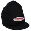 View Image 1 of 2 of Knit Cap with Bill - Closeout