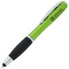 Curvy Stylus Pen with Flashlight