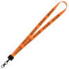 View Image 1 of 1 of Smooth Nylon Lanyard - 3/4" - 36" - Metal Lobster Claw