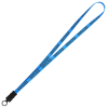 View Image 1 of 1 of Smooth Nylon Lanyard - 1/2 inch - 36 inches - Snap Buckle Release