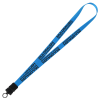 View Image 1 of 1 of Smooth Nylon Lanyard - 3/4" - 34" - Snap Buckle Release