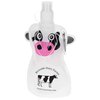 View Image 1 of 2 of Paws and Claws Foldable Bottle - 12 oz. - Cow