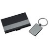 View Image 1 of 3 of Gia Card Holder & Key Ring Set - Closeout