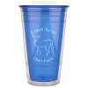 View Image 1 of 4 of Translucent Party Travel Tumbler - 16 oz.