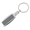 View Image 1 of 2 of Silver Series Engraved Key Ring - Closeout