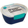 View Image 1 of 3 of Punch Oval Lunch Container