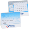 View Image 1 of 4 of Controller Desk Calendar - French - Full Colour