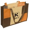 View Image 1 of 2 of City Square Jute Tote - Closeout