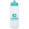 View Image 1 of 2 of Clear Impact Guzzler Sport Bottle - 32 oz.