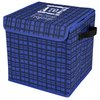 View Image 1 of 2 of Collapsible Storage Cube - Plaid