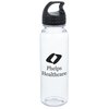View Image 1 of 2 of Clear Impact Poly-Pure Outdoor Bottle with Crest Lid - 24 oz.