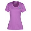 View Image 1 of 3 of Popcorn Knit Performance Tee - Ladies' - Embroidered