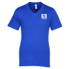 View Image 1 of 2 of Bella+Canvas Jersey V-Neck T-Shirt - Men's - Screen