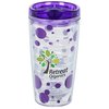 View Image 1 of 6 of Dots Double Wall Tritan Tumbler - 16 oz.