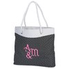 View Image 1 of 3 of Rope Tote - Vine Chevron