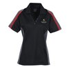 View Image 1 of 3 of Snag Resistant Colourblock Performance Polo - Ladies'