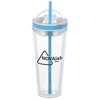 View Image 1 of 5 of Double Wall Juicer Cup with Straw - 20 oz.