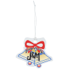 View Image 1 of 2 of Seeded Paper Ornament - Holiday Bells