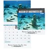 View Image 1 of 3 of Underwater Art Calendar - Stapled