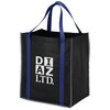 View Image 1 of 2 of Reflective Trim Shopping Tote