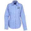 View Image 1 of 3 of Crown Collection Gingham Check Shirt - Ladies'